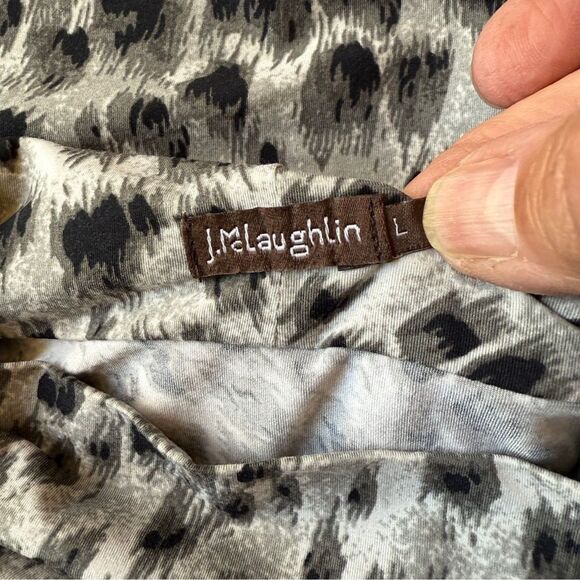 J. MCLAUGHLIN NORA TOP L TURTLENECK LIGHTWEIGHT STRETCHY LAYER UP OFFICE SPORTY - Picture 11 of 13